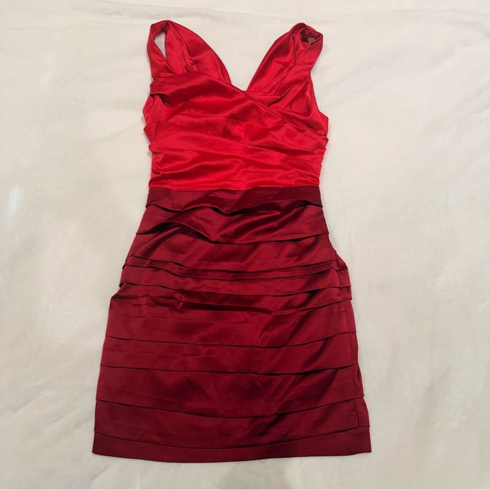 Adidas Red Mini Dress